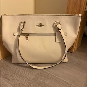 Coach Cream Tote Bag